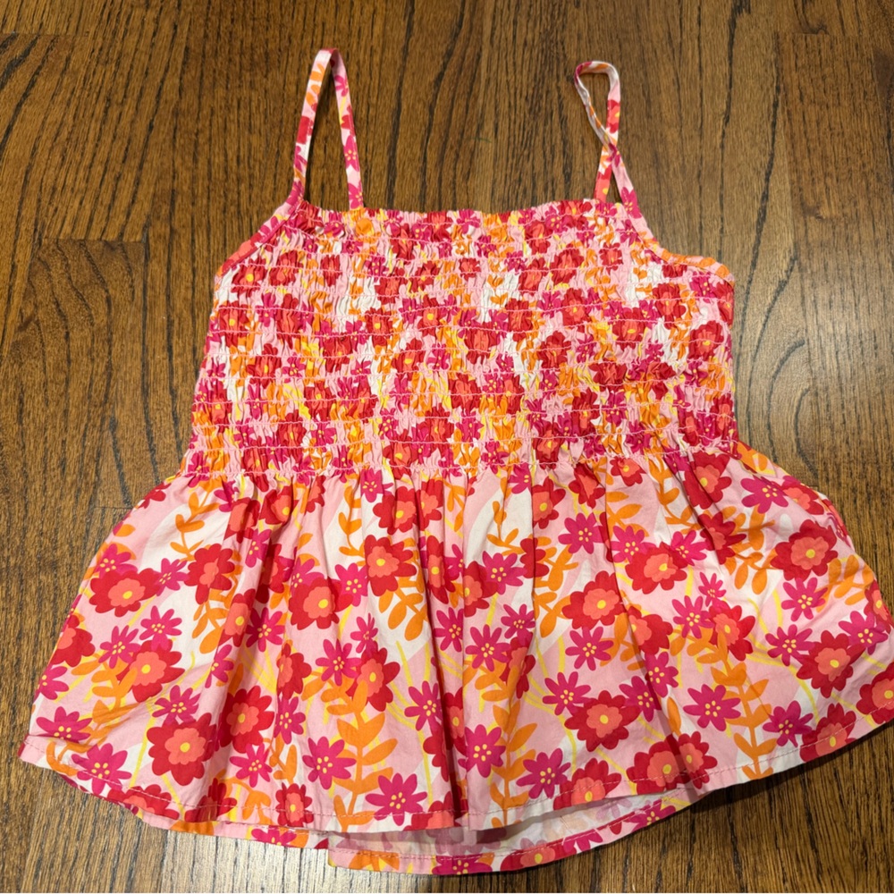 FRESHMAN 1996 - floral girls tank